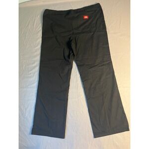 Dickies Black Scrub Pants Drawstring Elastic Waist Style 83006 Large L/G/G